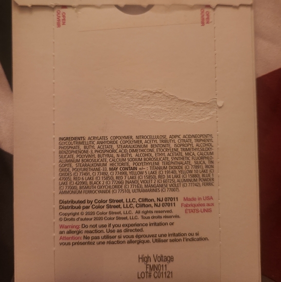 Color Street Nail Polish Strip - Picture 6 of 6